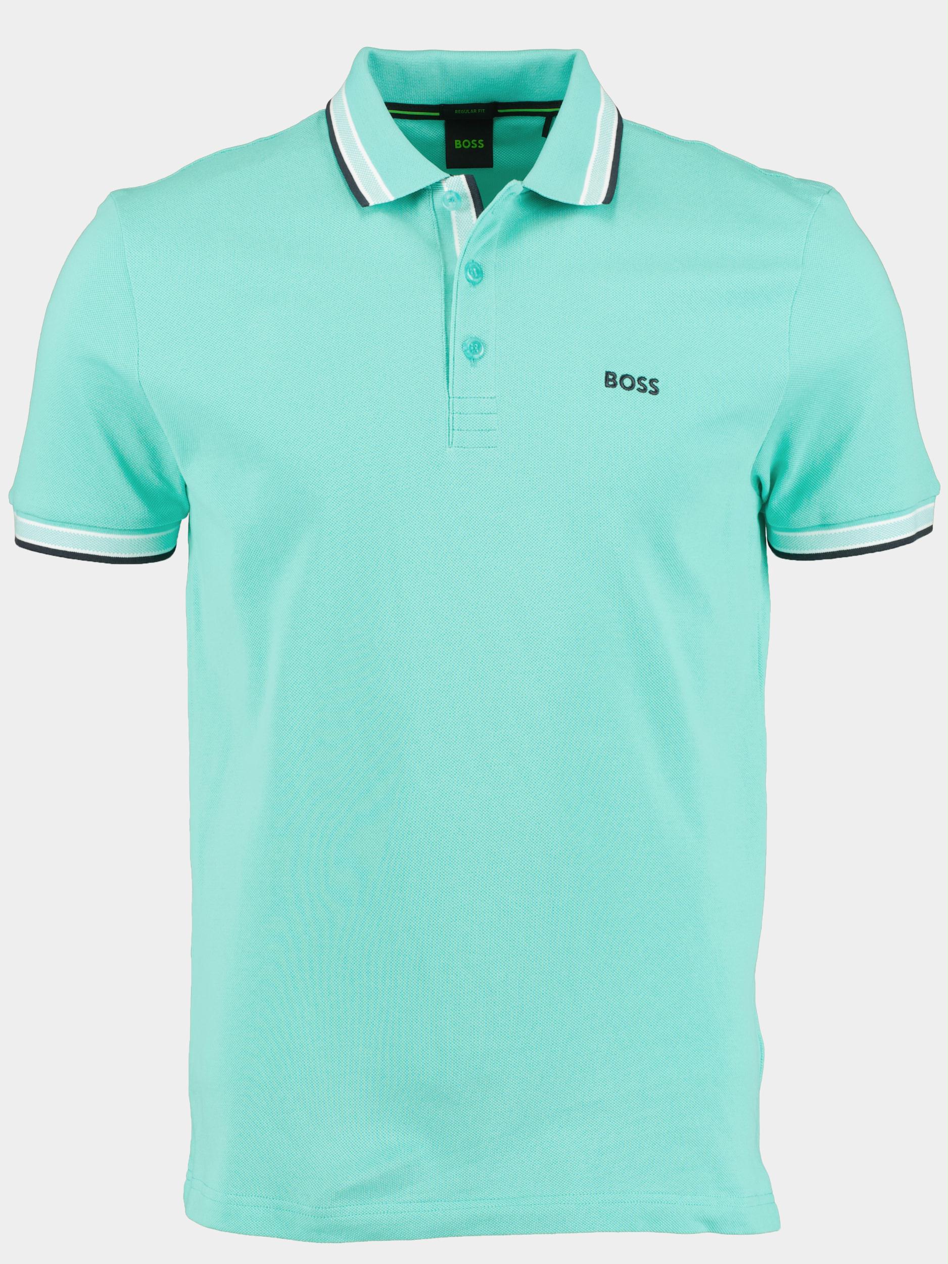 BOSS Green Polo korte mouw Groen Paddy 10241663 01 50468983 340