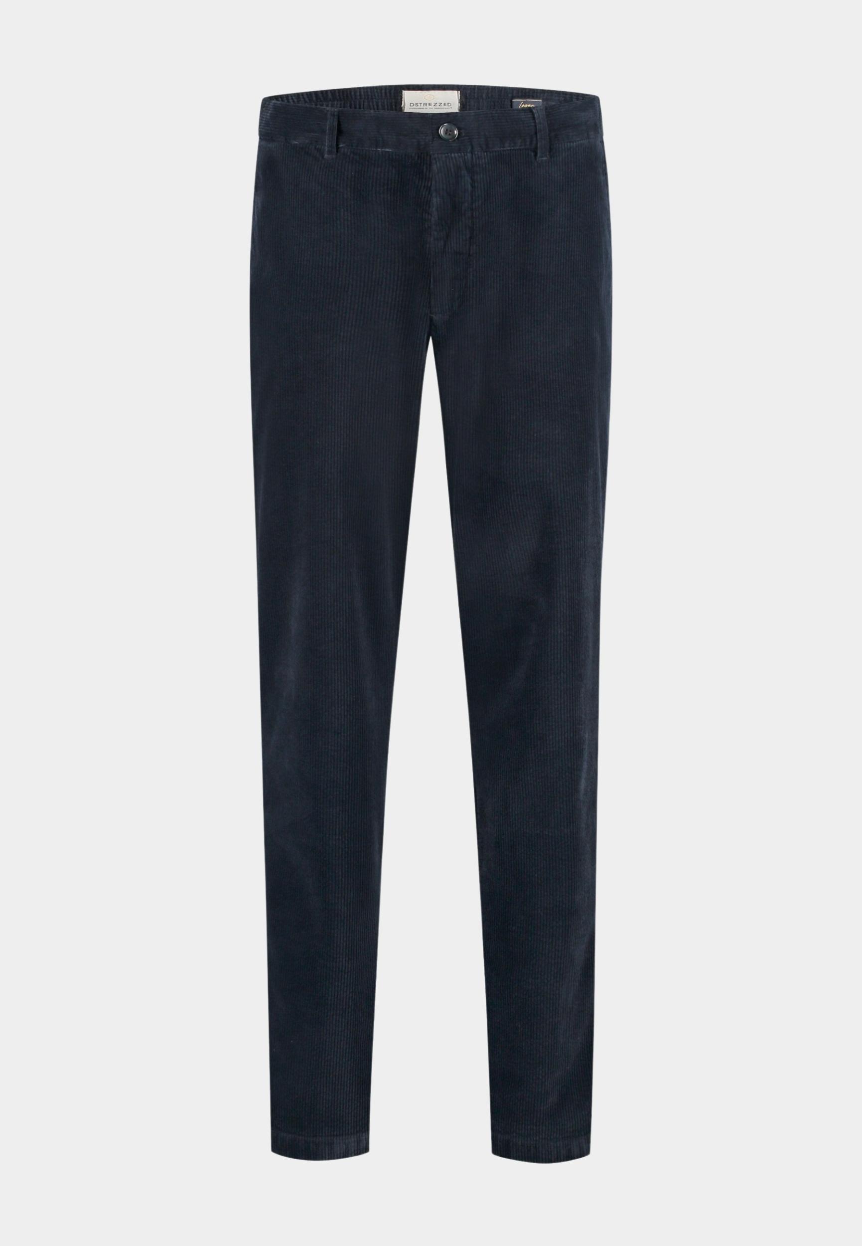 Dstrezzed Ribbroek Blauw DS_Logan Lt. Wide Rib Chino 501956/649