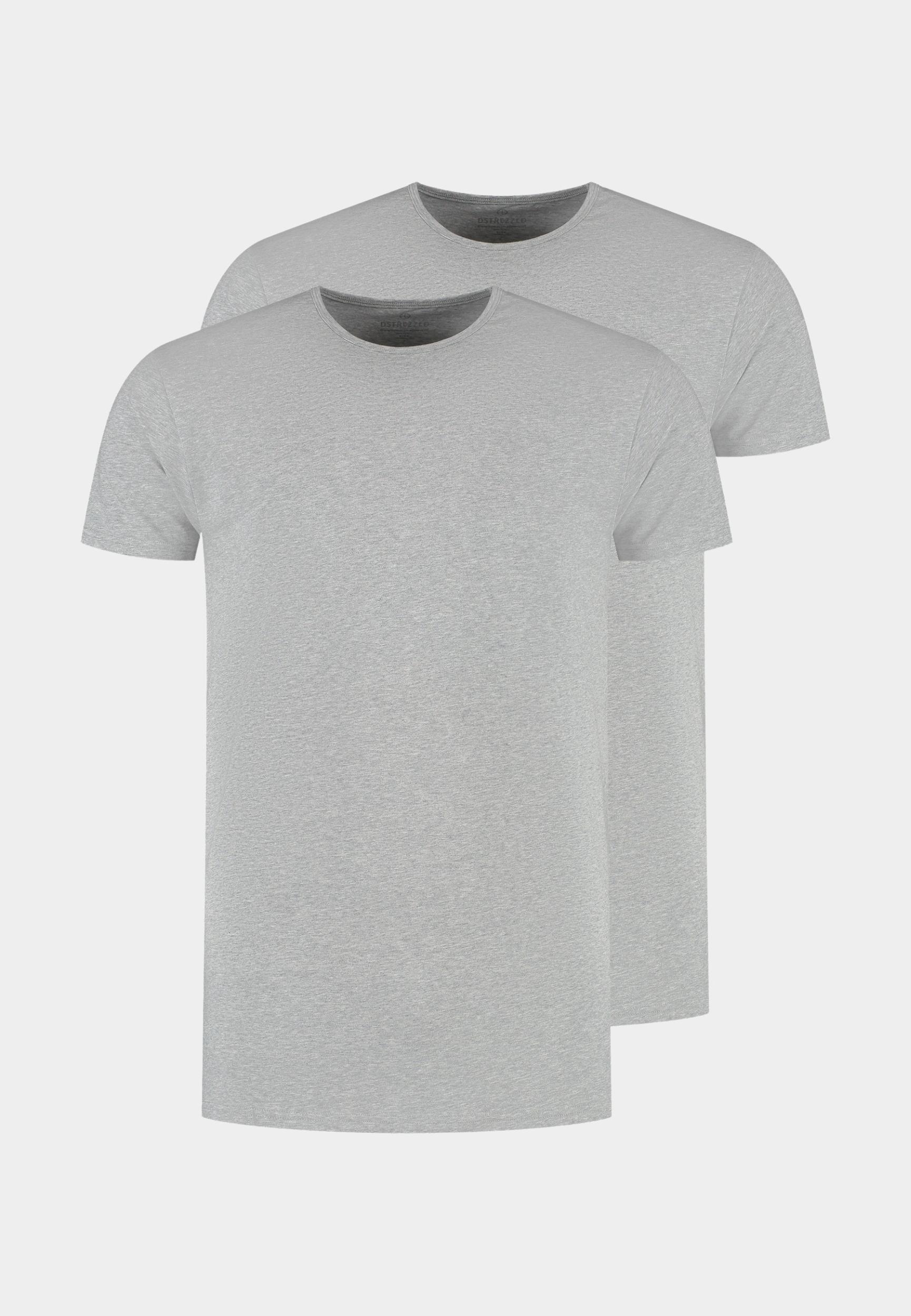 Dstrezzed T-shirt Grijs Bronson 2 Pack Round Neck Tee 707012/893