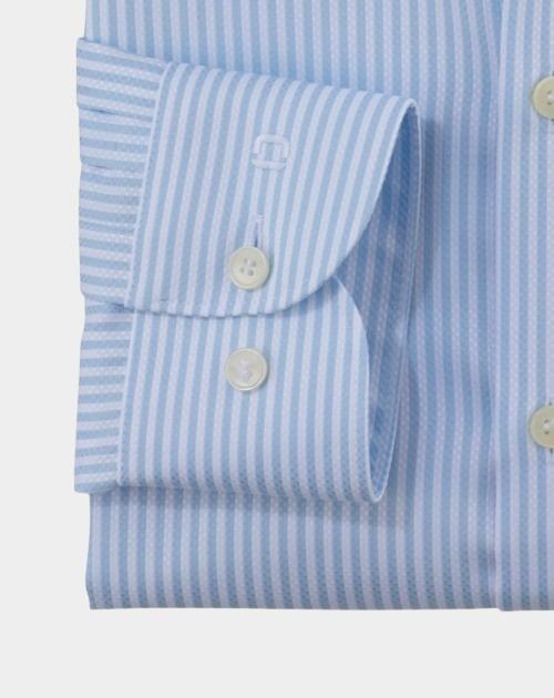 Olymp Business hemd lange mouw Blauw Level Five 209774/11