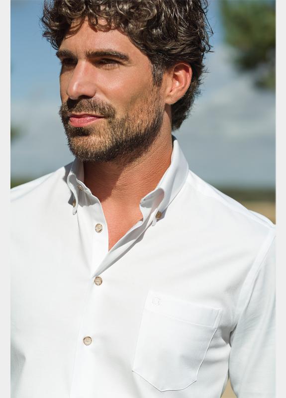 Ledub Business hemd lange mouw Wit  0143275/910-620-000