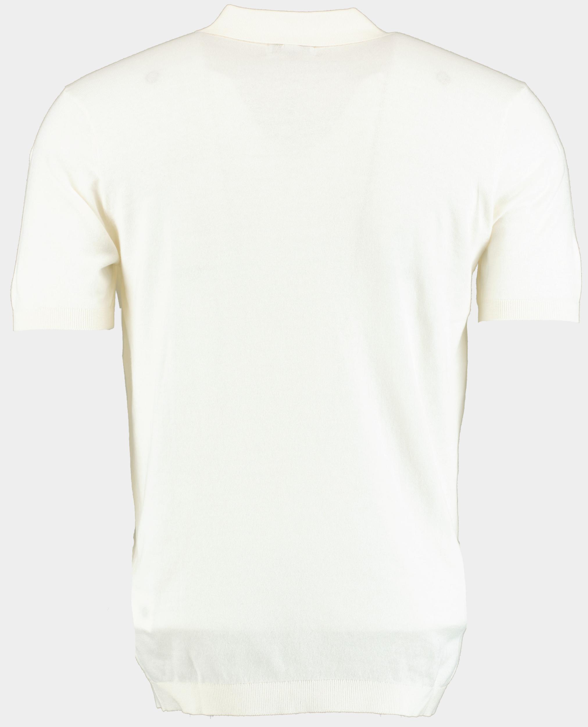 Bos Polo korte mouw Beige Polo 2086125/628 Ecru