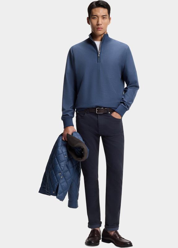 BOSS Black Jeans Blauw H-Delaware5 10276568 01 50553955/404