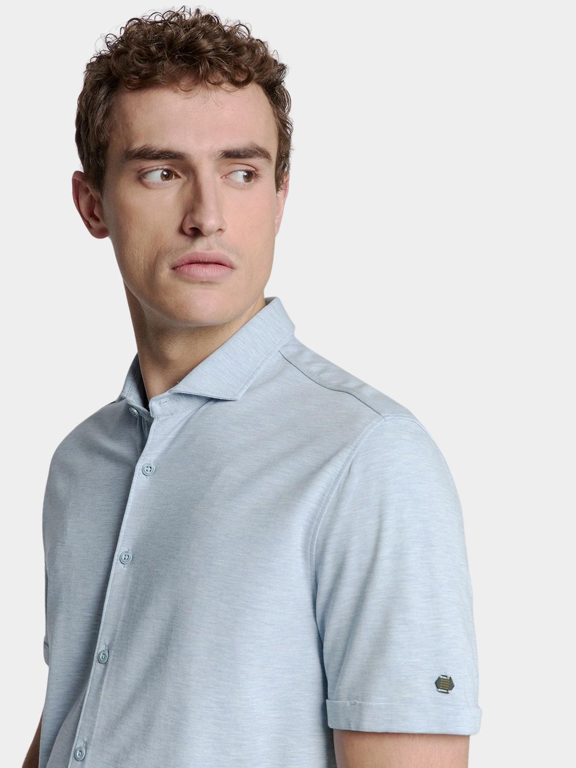 No Excess Casual hemd korte mouw Blauw  27420381/130