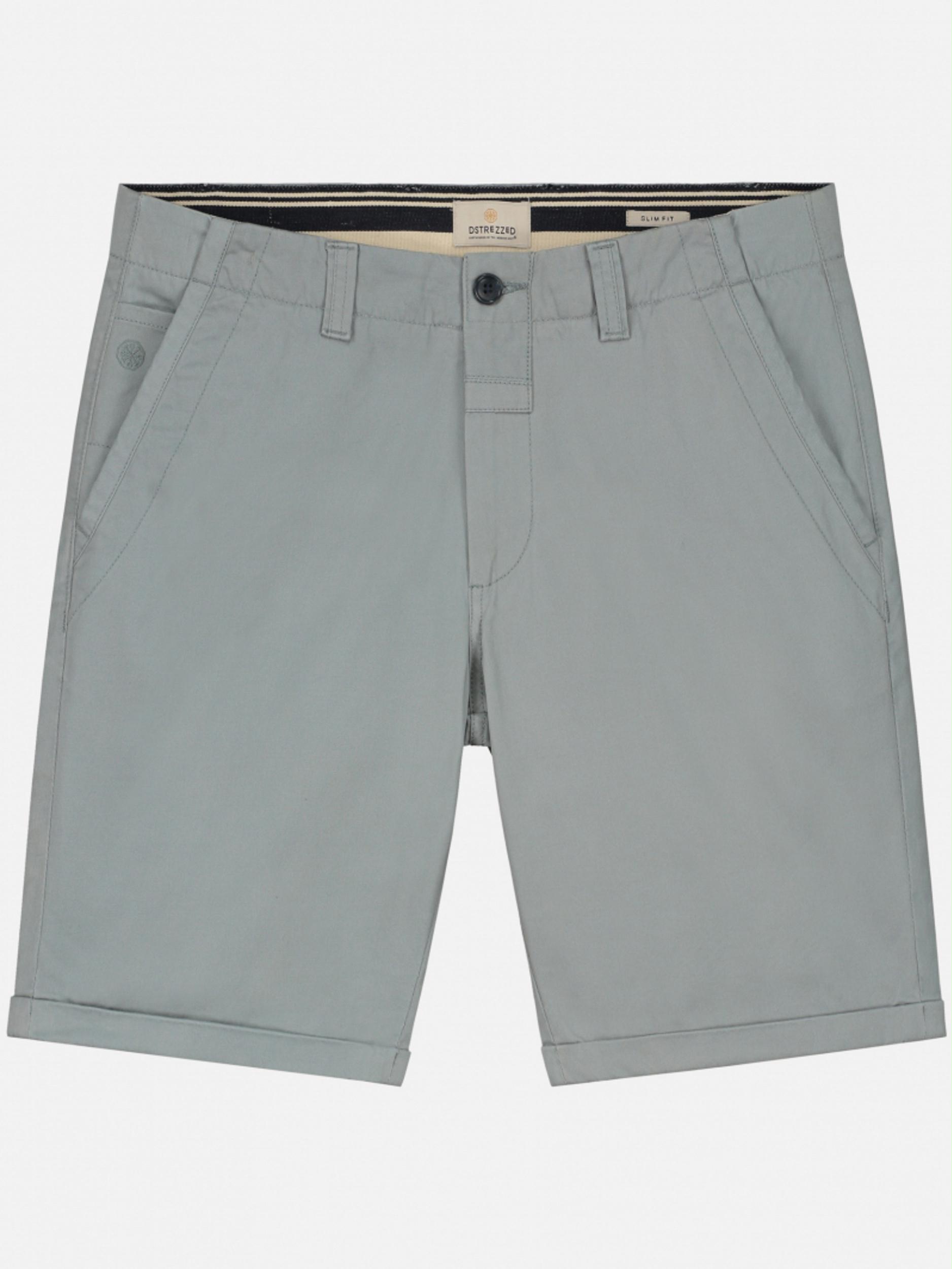 Dstrezzed Korte Broek Blauw Jogger Shorts Twill knit 515374/630