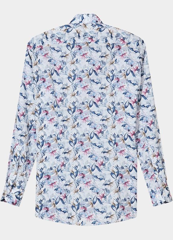 Olymp Zakelijk overhemd heren Blauw Luxor 123414/18