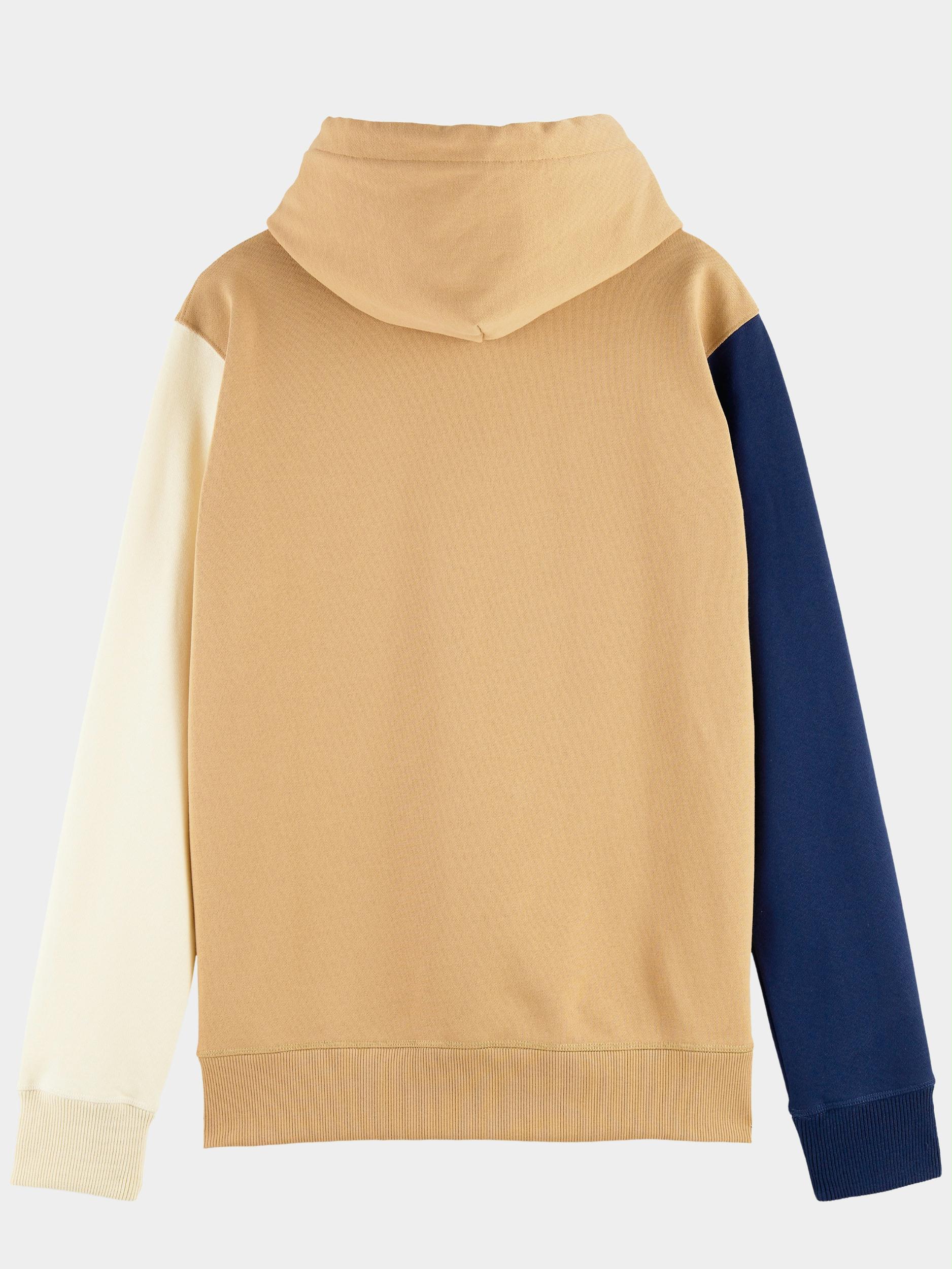 Scotch & Soda Sweater Bruin Hooded sweatshirt in Organic C 167500/0217