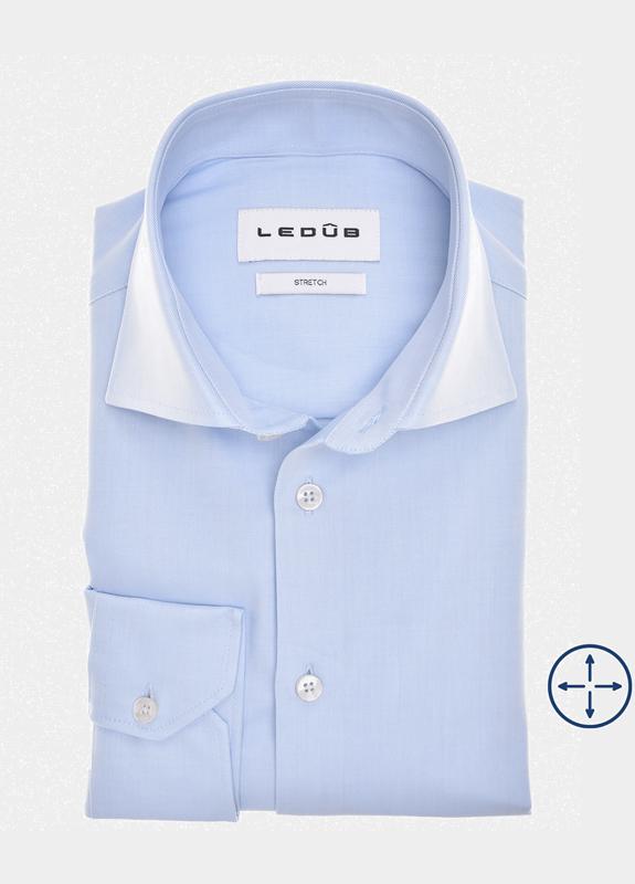 Ledub Business hemd lange mouw Blauw LE24204  MFN 5 0142758/120-000-000