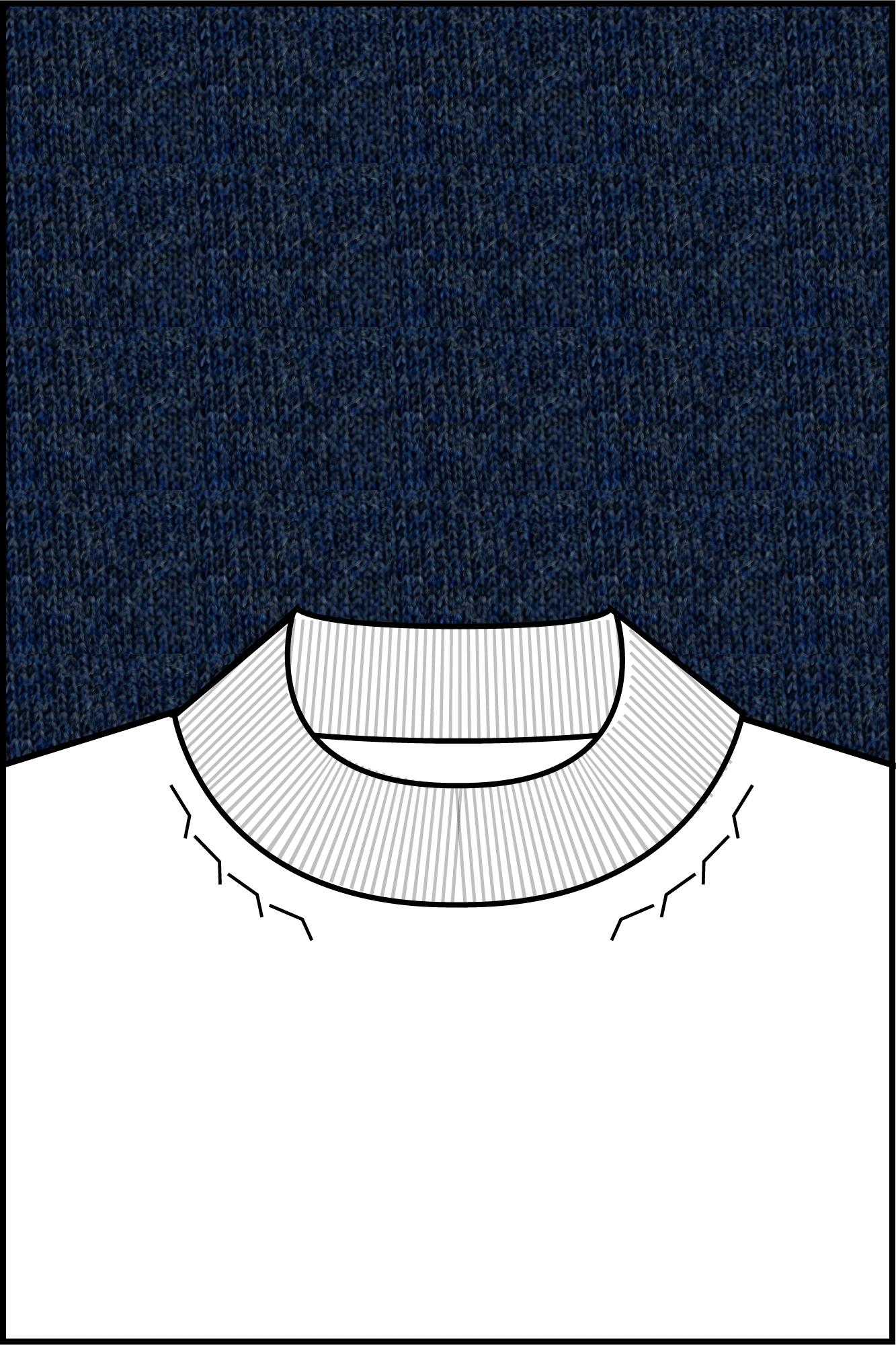 Baileys Turtle neck Blauw Turtle Neck Pullover  14gg si 520068/67