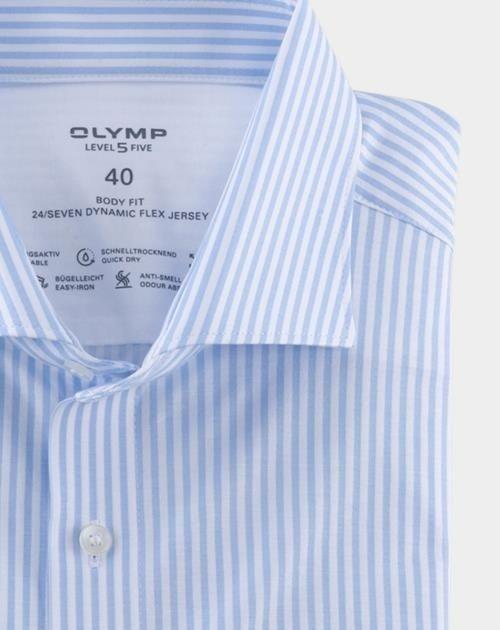 Olymp Business hemd lange mouw Blauw  072964/11