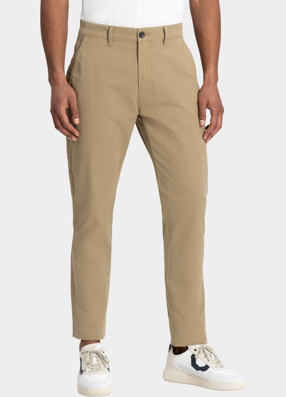 Dstrezzed Katoenen 5-Pocket Bruin Charlie Slimfit Chino 501656-NNOS/250