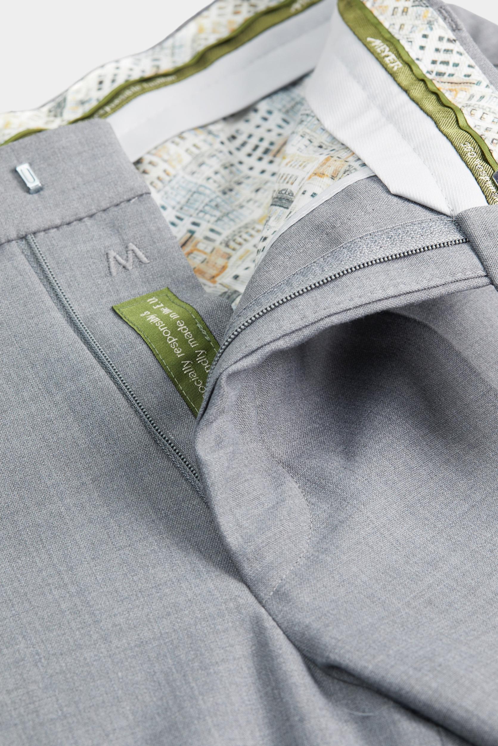 Meyer Wollen Pantalon Grijs ROMA Art. 9-344 1150934400/06