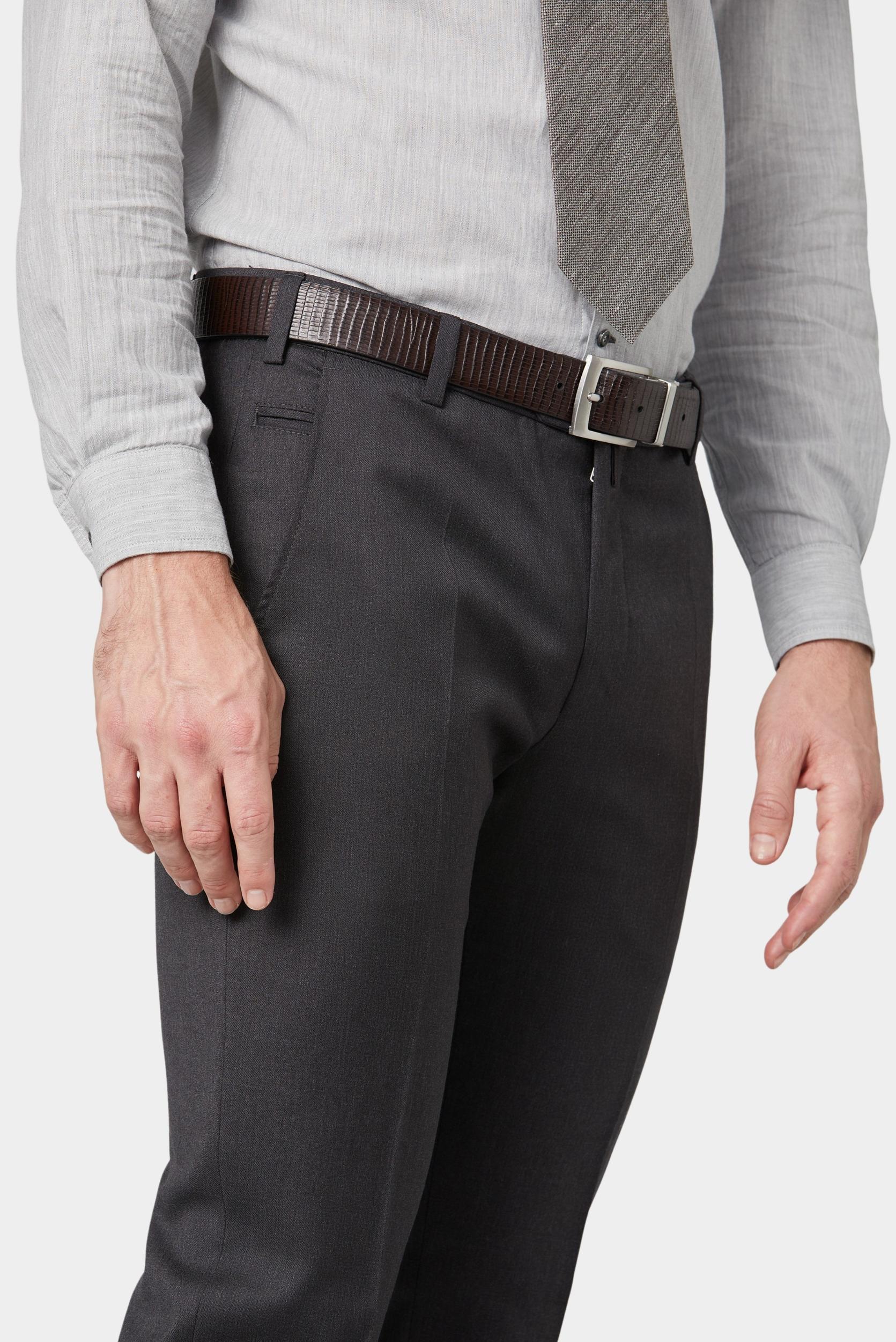 Meyer Wollen Pantalon Grijs BONN Art.9-8400 1029840000/08