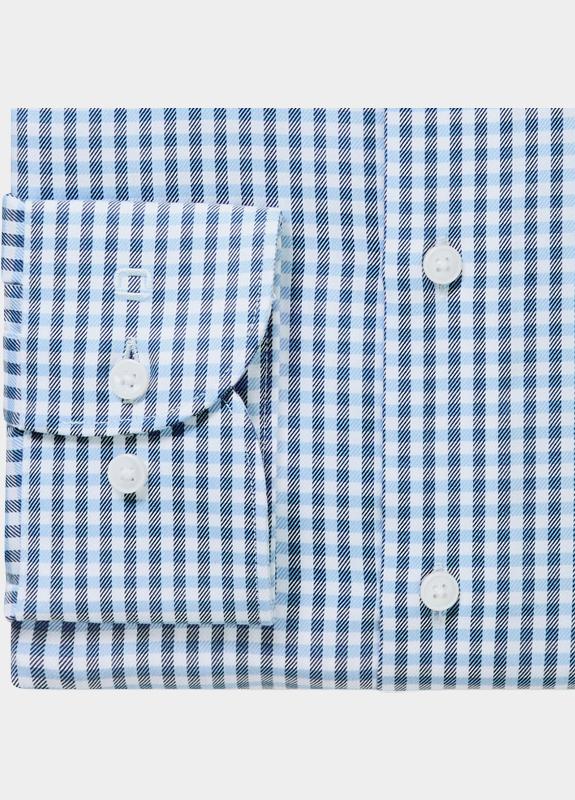 Olymp Zakelijk overhemd heren Blauw Luxor 129214/18