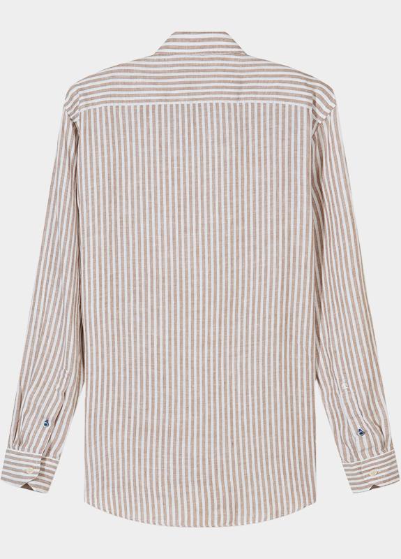 Olymp Overhemd heren Bruin Casual 405014/28