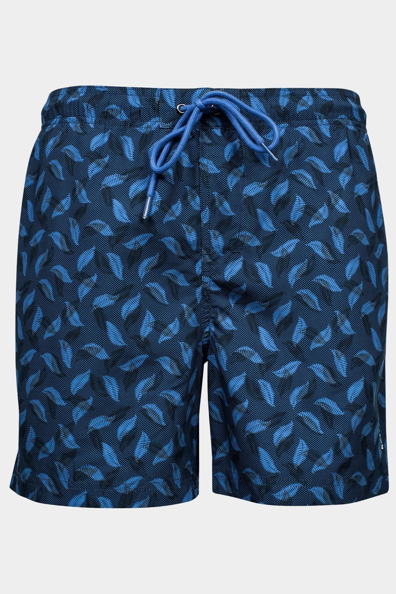 Baileys Zwembroek Blauw Swimshort allover printed "st 411004/60