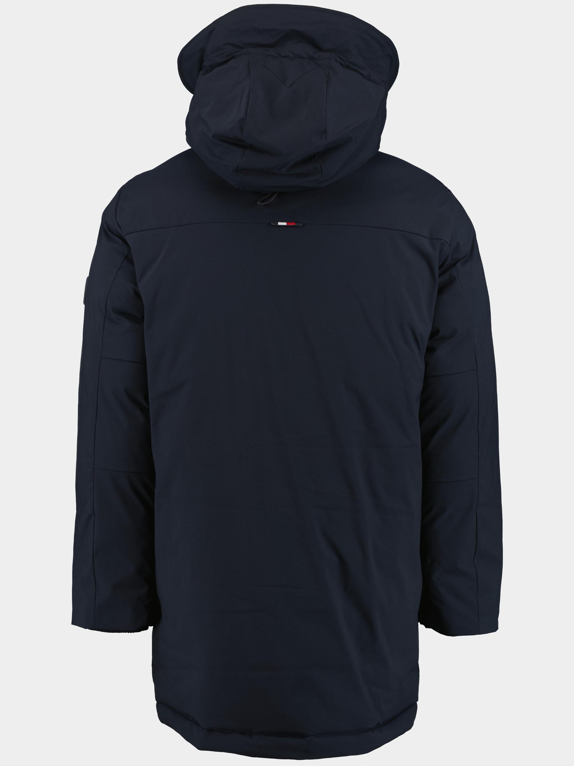 Tommy Hilfiger Winterjack Blauw Rockie Tech Parka MW0MW32782/DW5