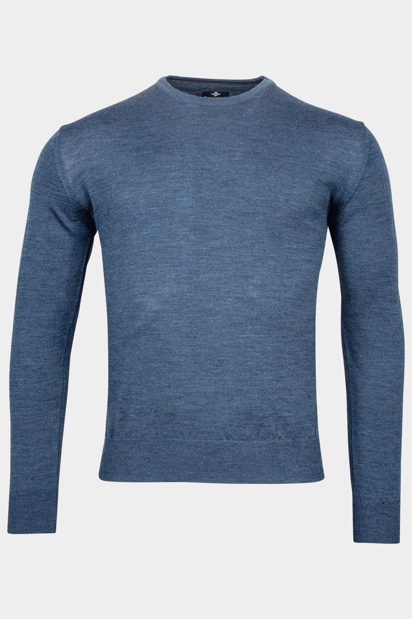 Baileys Pullover Blauw Crew Neck Pullover  12gg sing 320066/63