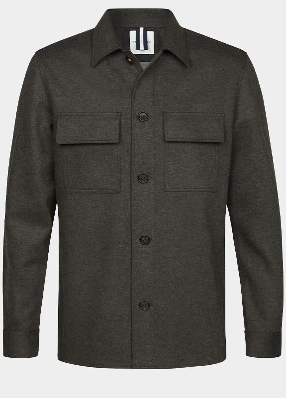 Profuomo Overshirt Bruin  PPWF30002/C