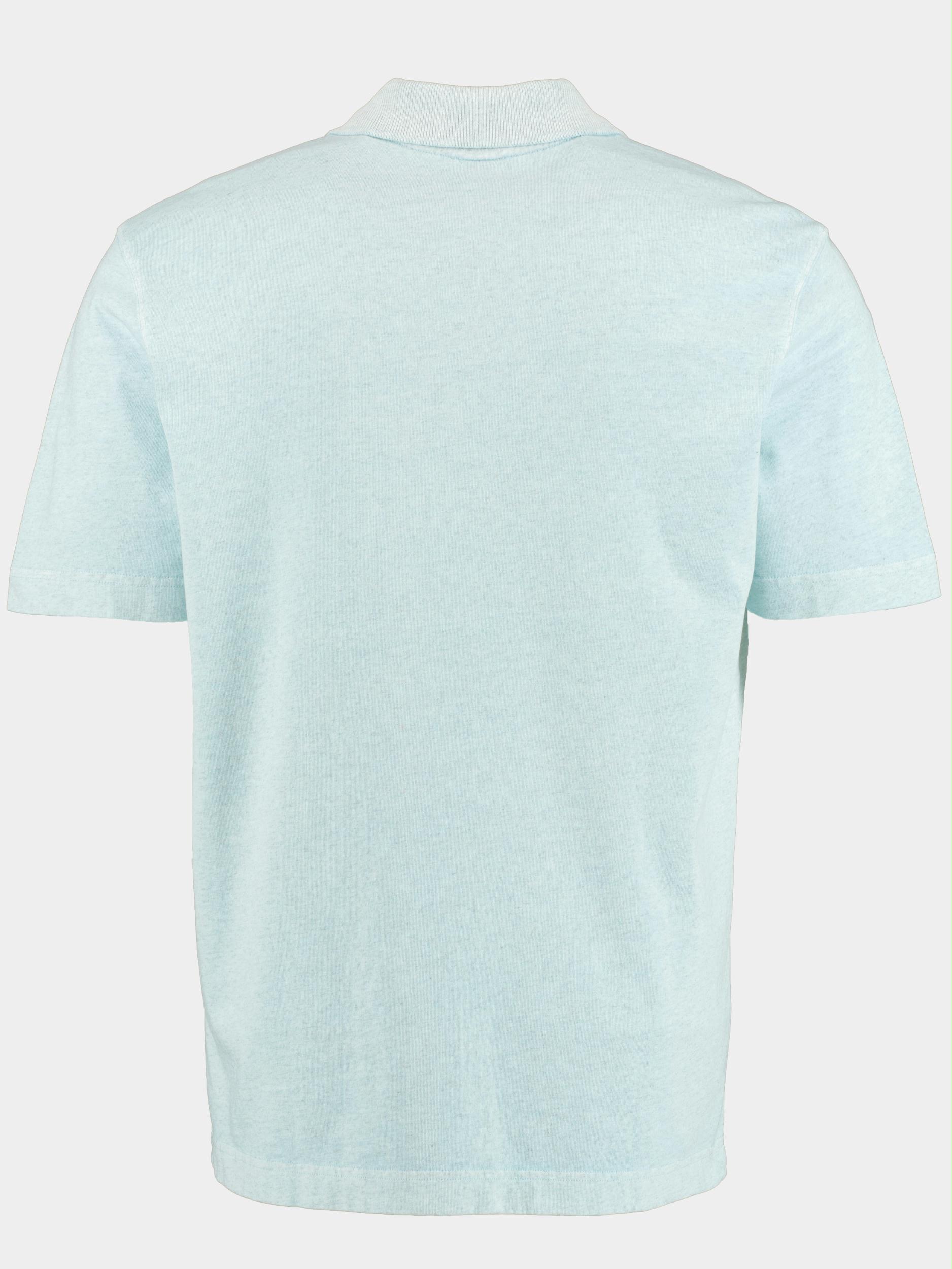 BOSS Orange Polo korte mouw Blauw Peneon 10247490 01 50486614/461