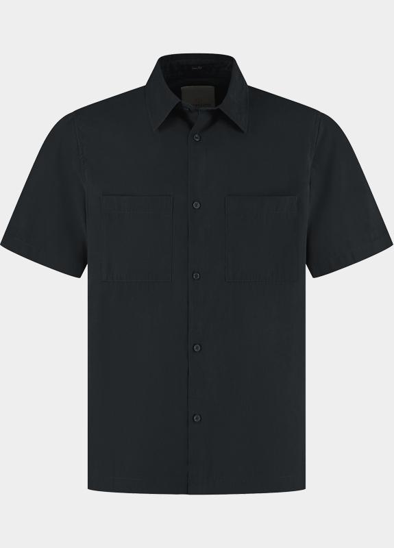 Dstrezzed Casual hemd korte mouw Zwart Samuel Summer Shirt 311516/999