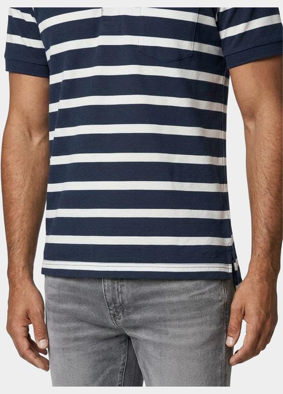 Commander flag Polo heren Blauw  214008359/640