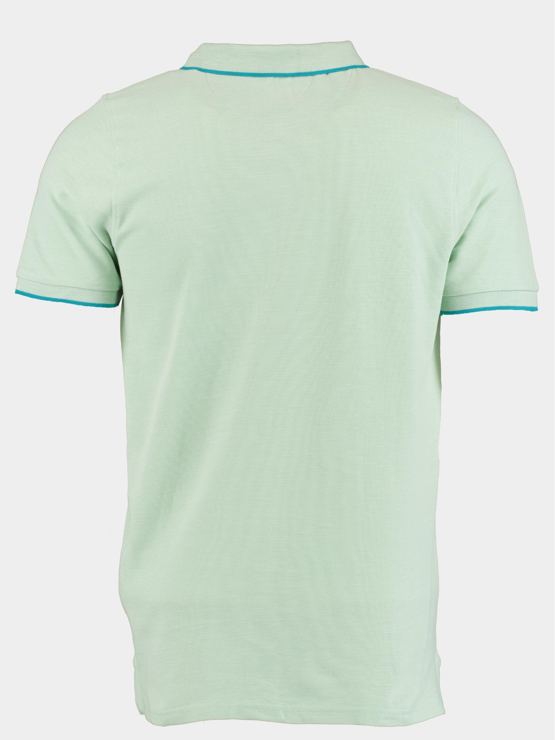 Basefield Polo korte mouw Groen Polo Shirt 1/2 Arm 219017751/513