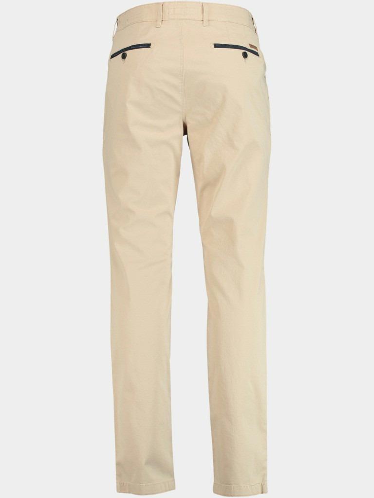 Gardeur Katoenen Broek Beige Modern Fit Chino BENNY-3 412941/14