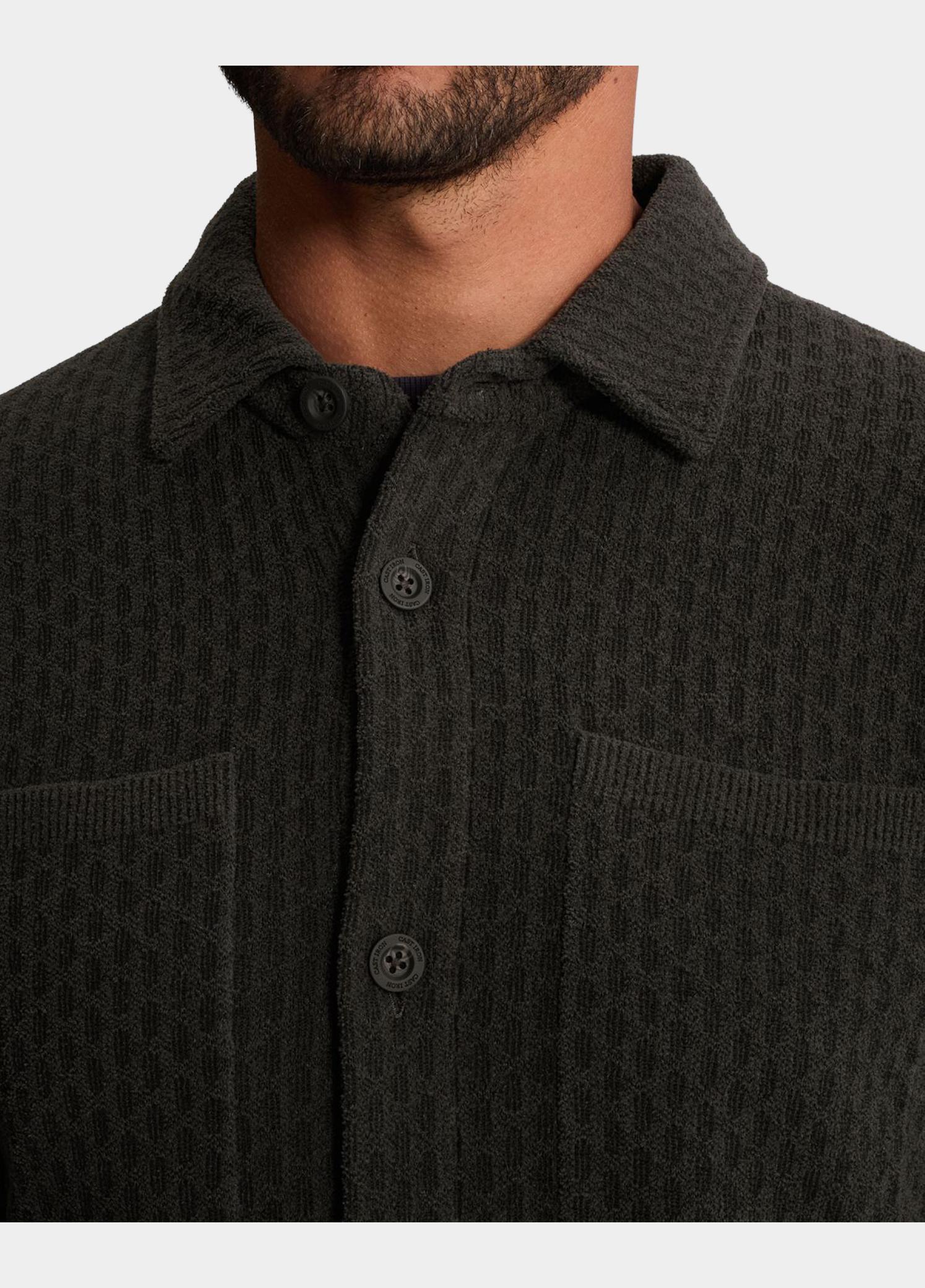 Cast Iron Vest heren Grijs Button jacket slim fit soft b CKC2609352/9167