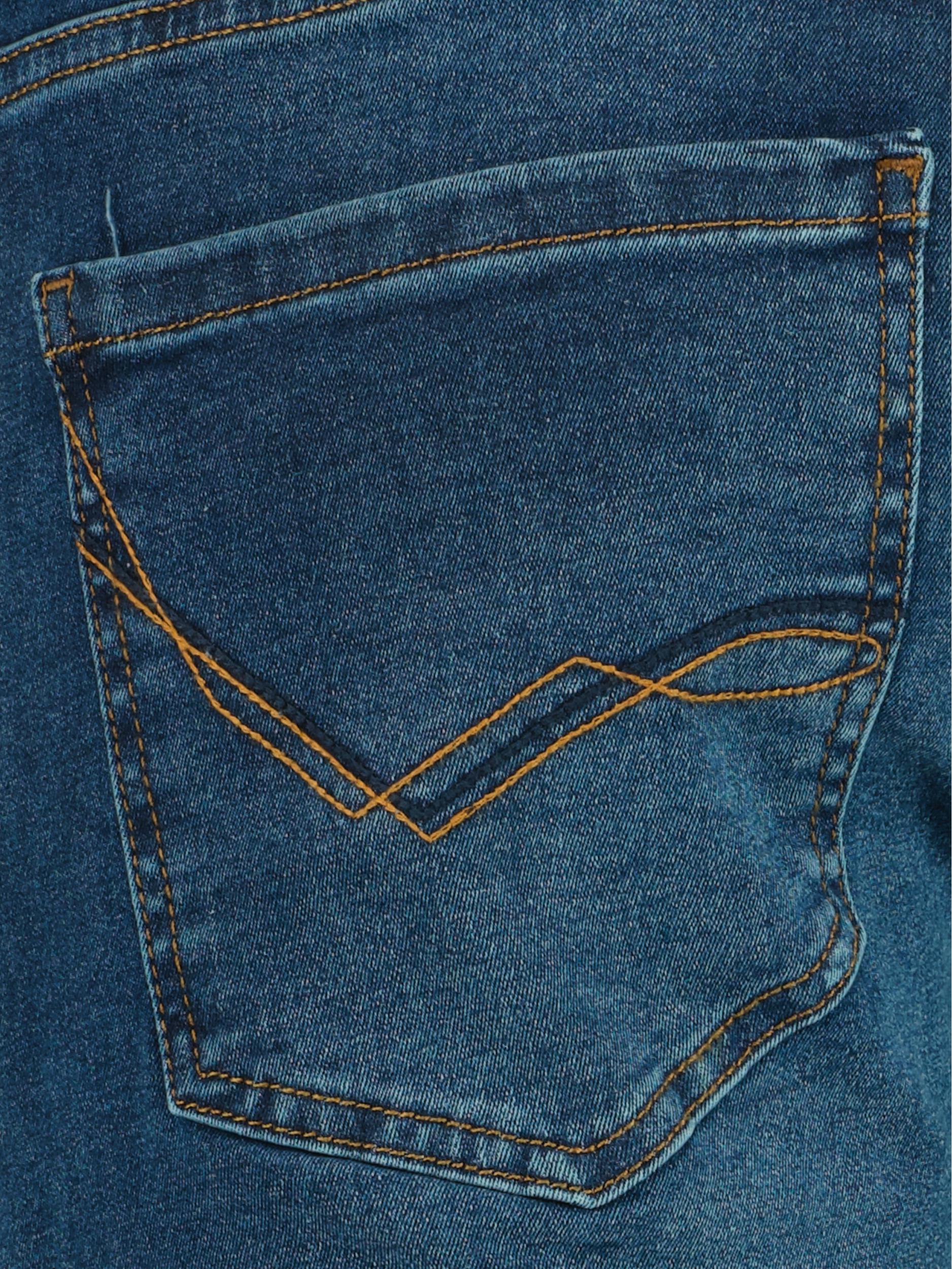 Blue Game 5-Pocket Jeans Blauw  9001/Mid Blue