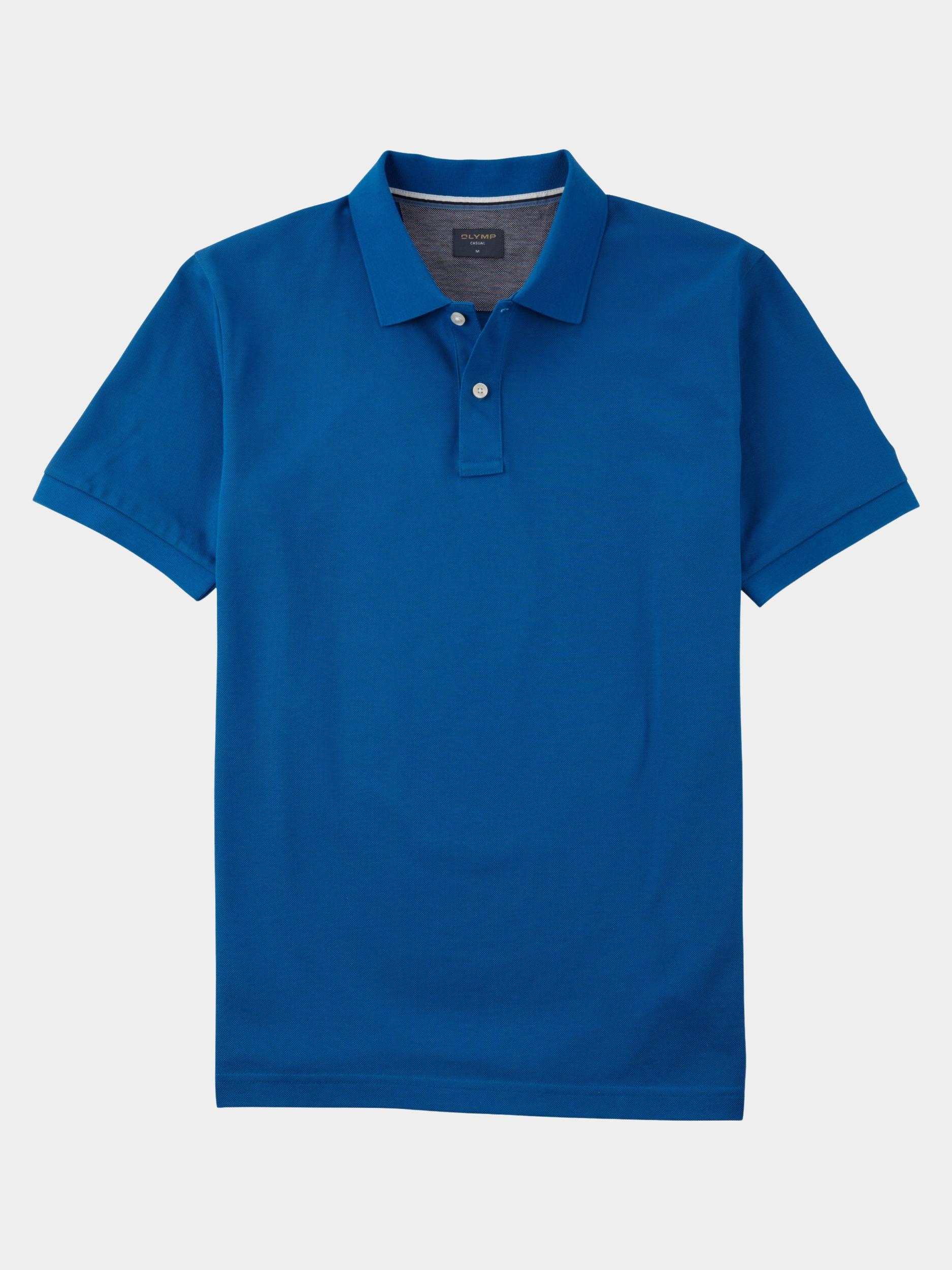Olymp Polo korte mouw Blauw Polo PiquÃ© solid 540952/15