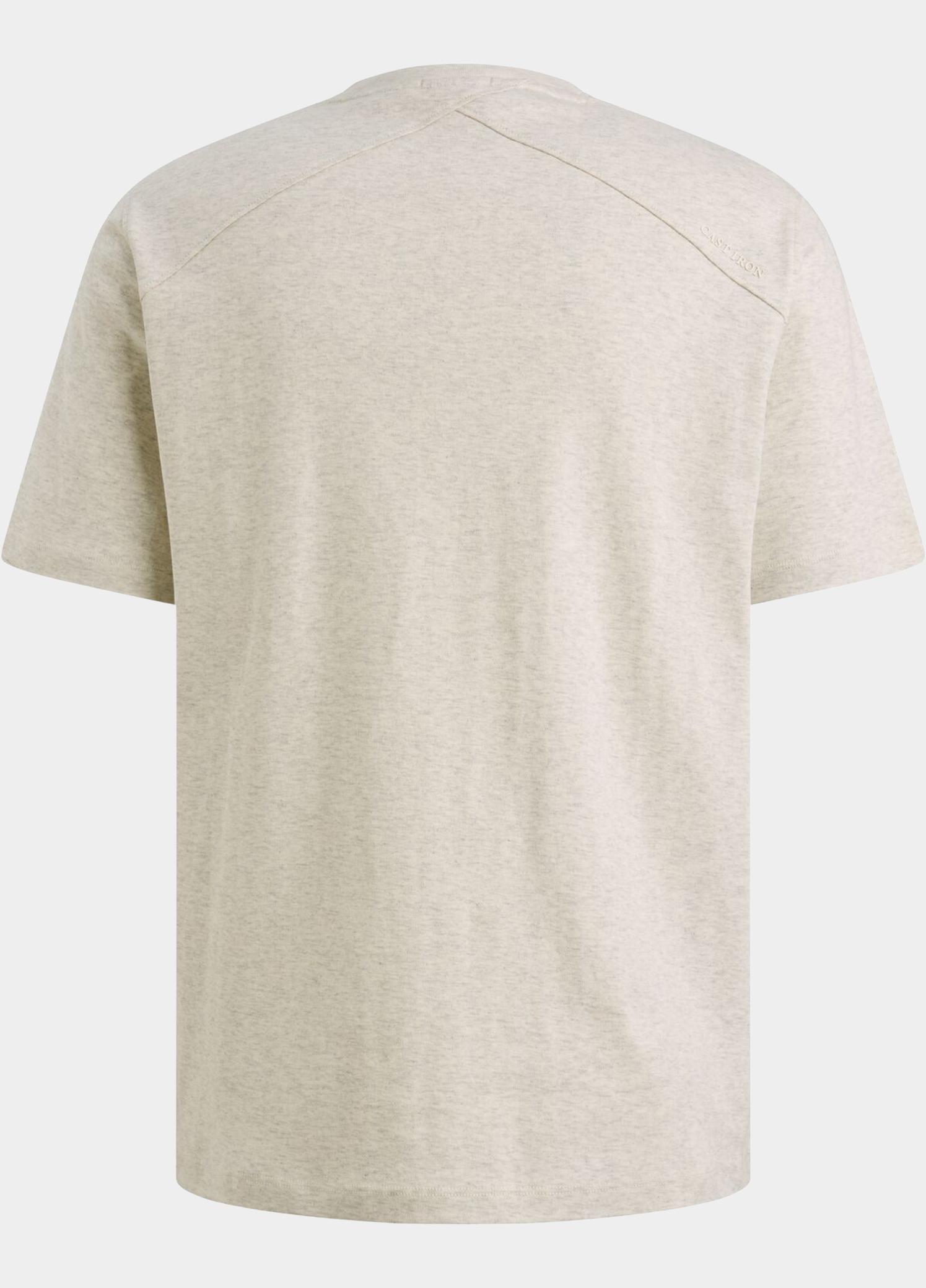 Cast Iron T-shirt korte mouw Beige Short sleeve r-neck regular f CTSS2606590/911