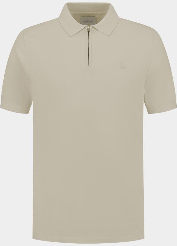 Dstrezzed Polo heren Beige DS_Dorian Zip Polo 420062/251