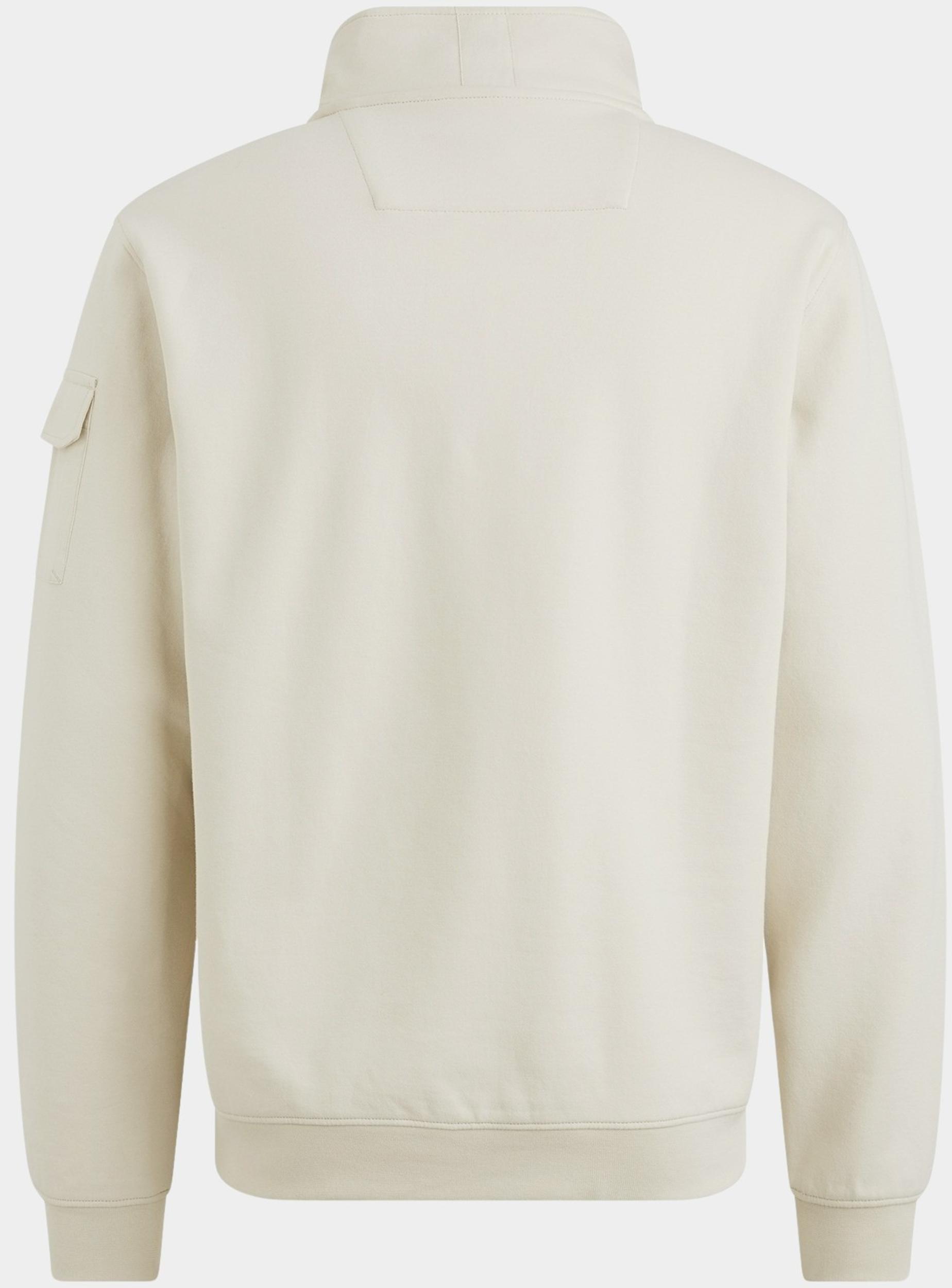 PME Legend Half Zip Beige Half zip collar interlock jer PSW2508423/7013