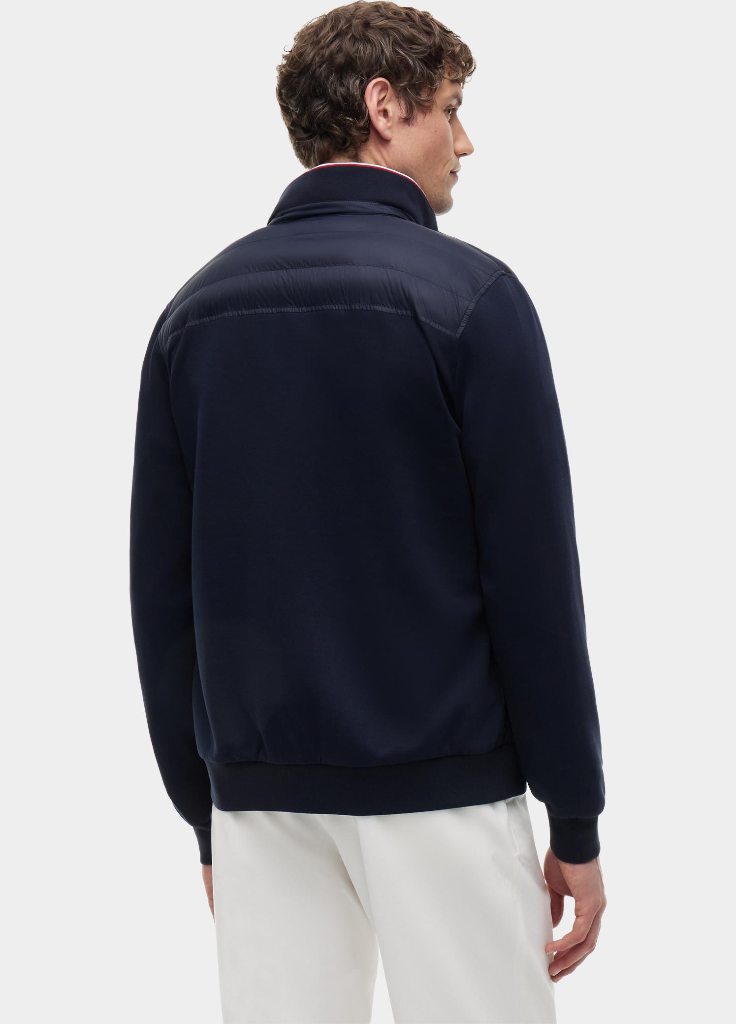 Tommy Hilfiger Tussenjas heren Blauw MIX MEDIA ESS RWB STAND COLLA MW0MW41329/DW5