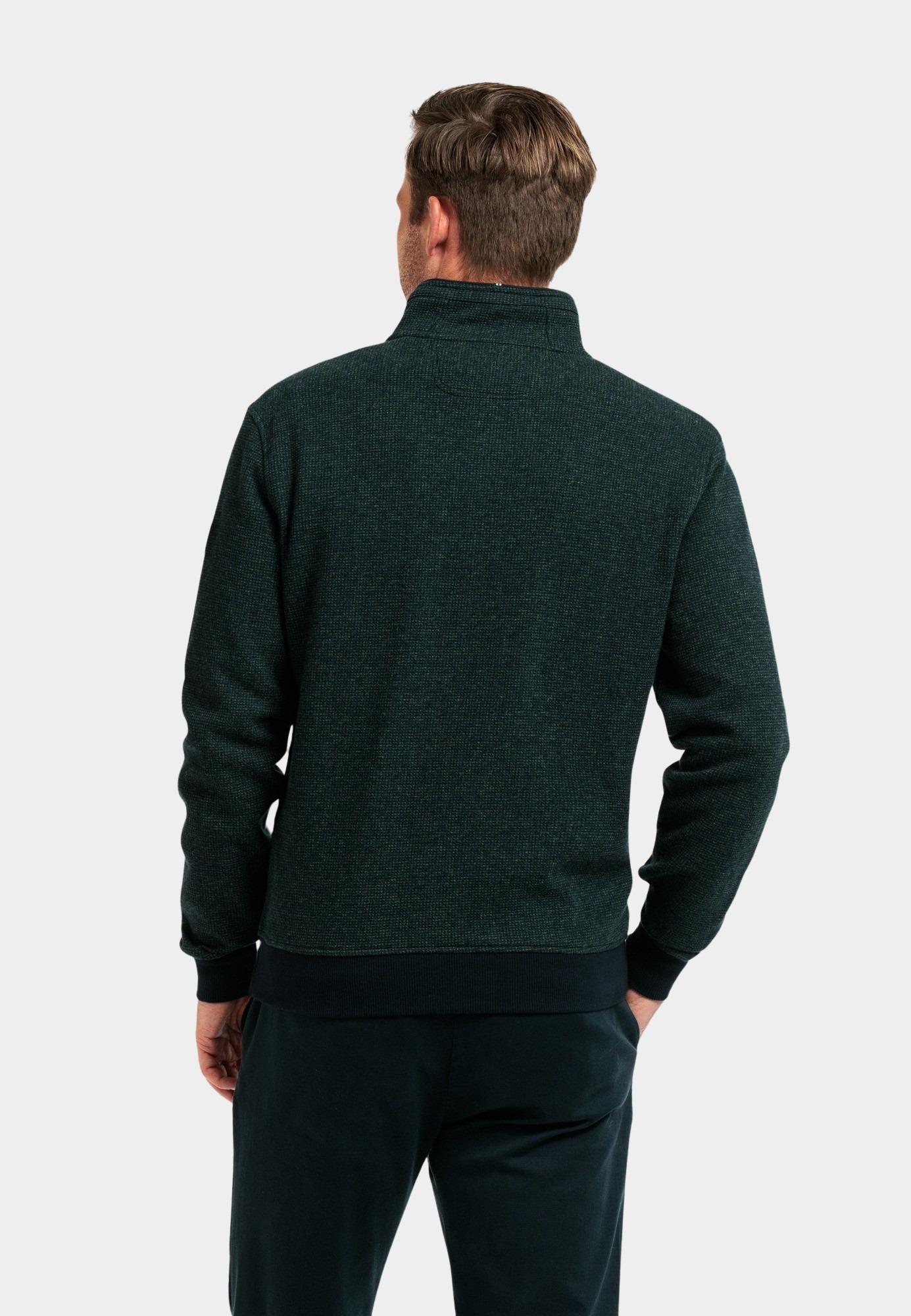 Baileys Half Zip Groen Sweatshirt 1/2 Zip 423107/78