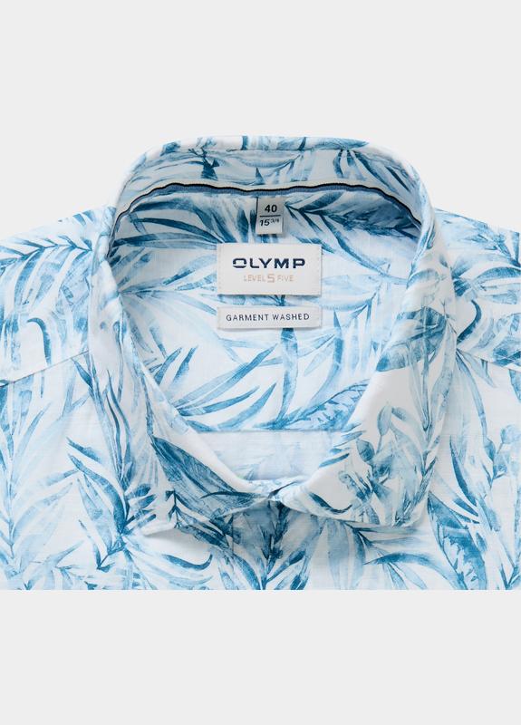 Olymp Zakelijk overhemd heren Blauw Level Five 207214/10