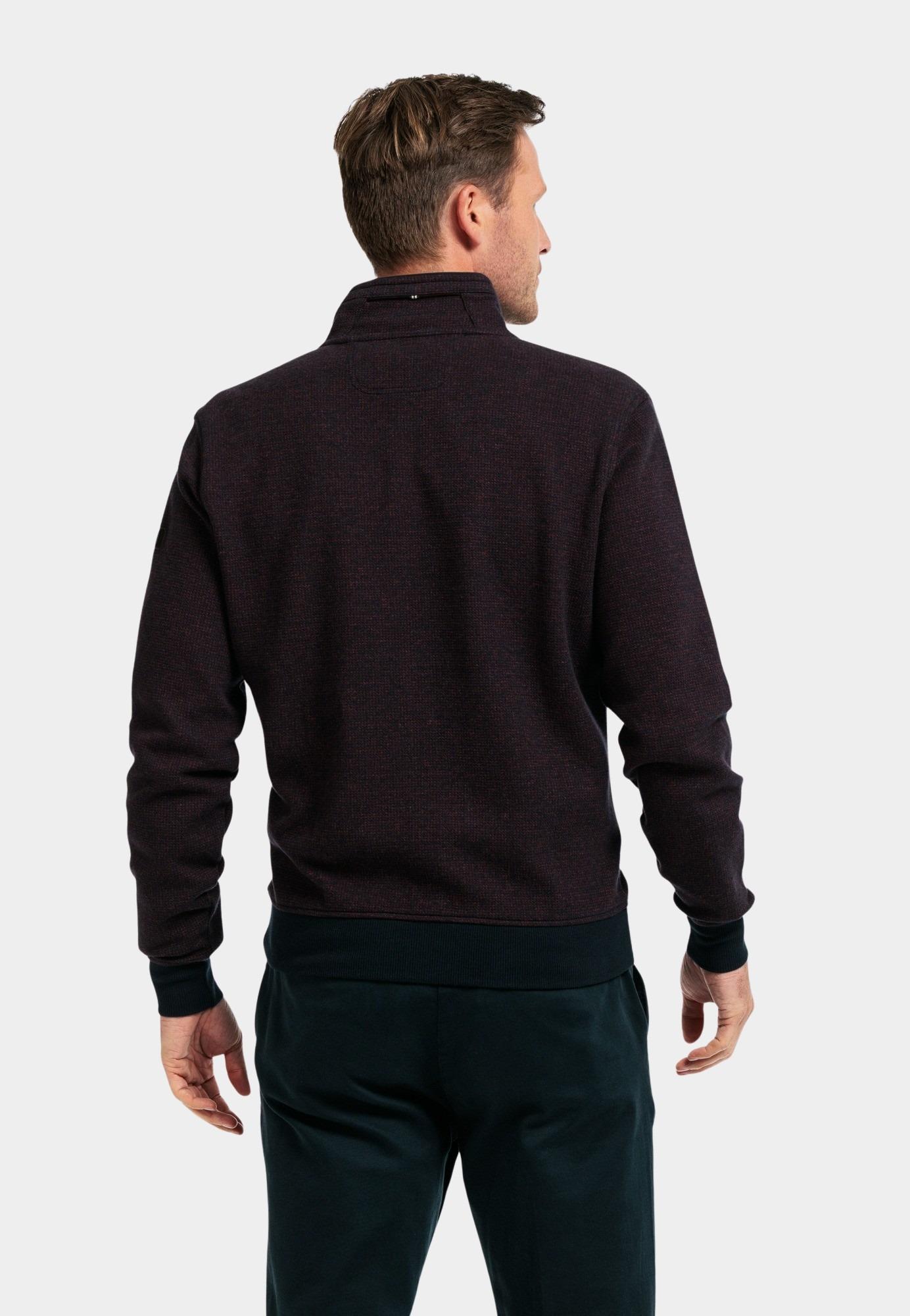 Baileys Vest Rood Sweat Cardigan Zip 422208/36