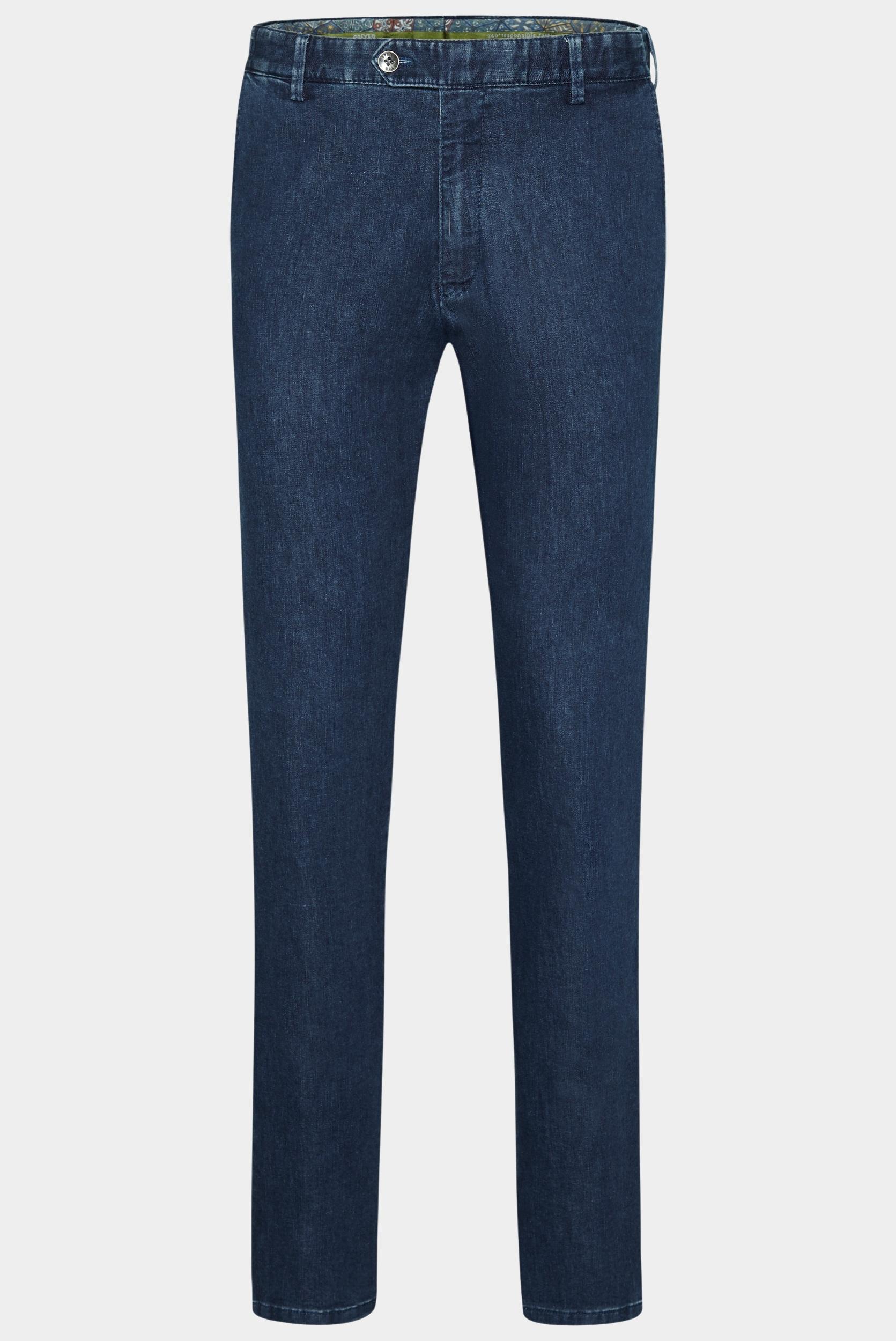 Meyer Flatfront Jeans Blauw OSLO Art.1-4122 2231412200/18