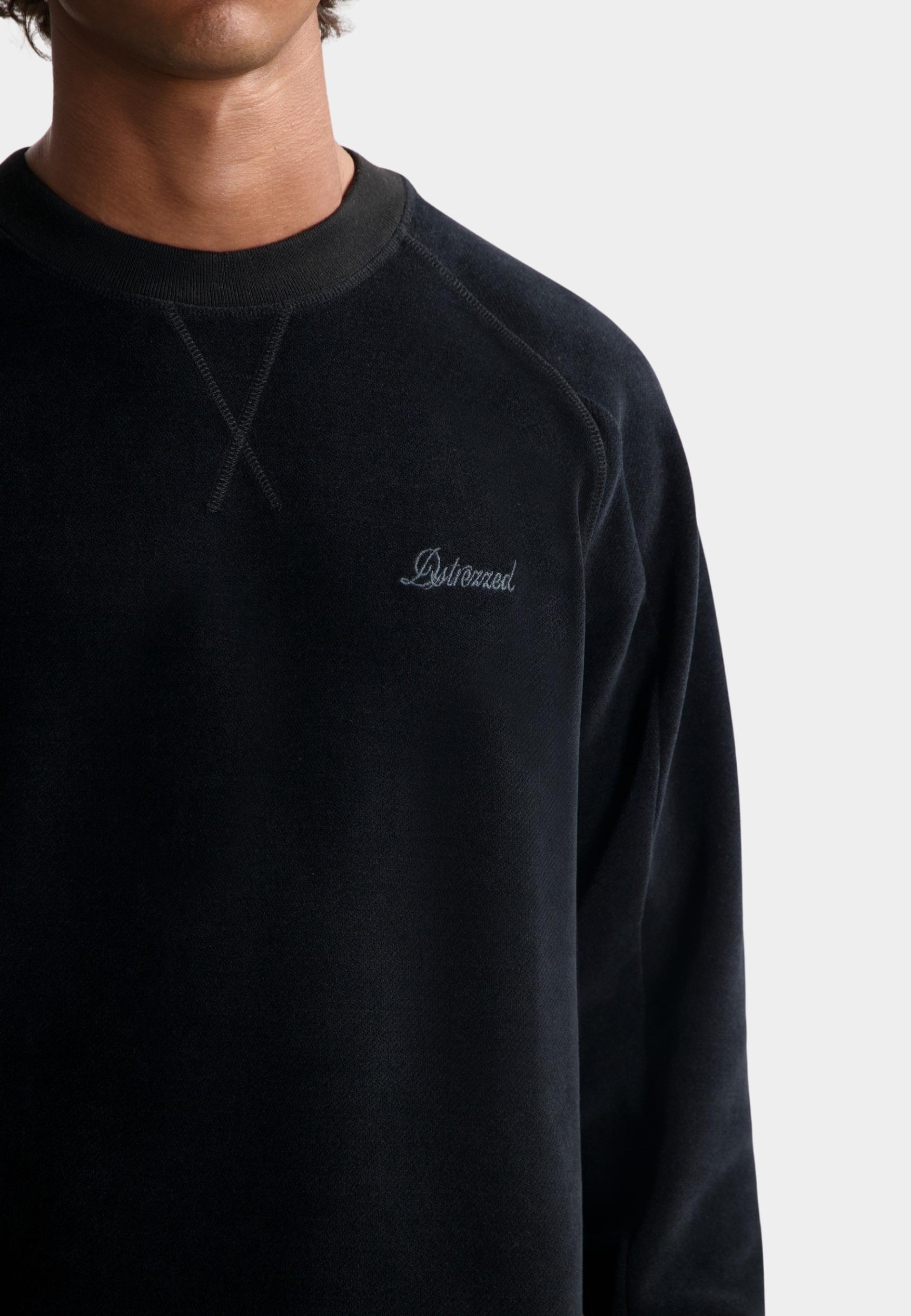 Dstrezzed Pullover Zwart DS_Adrian Crewneck 211754/999