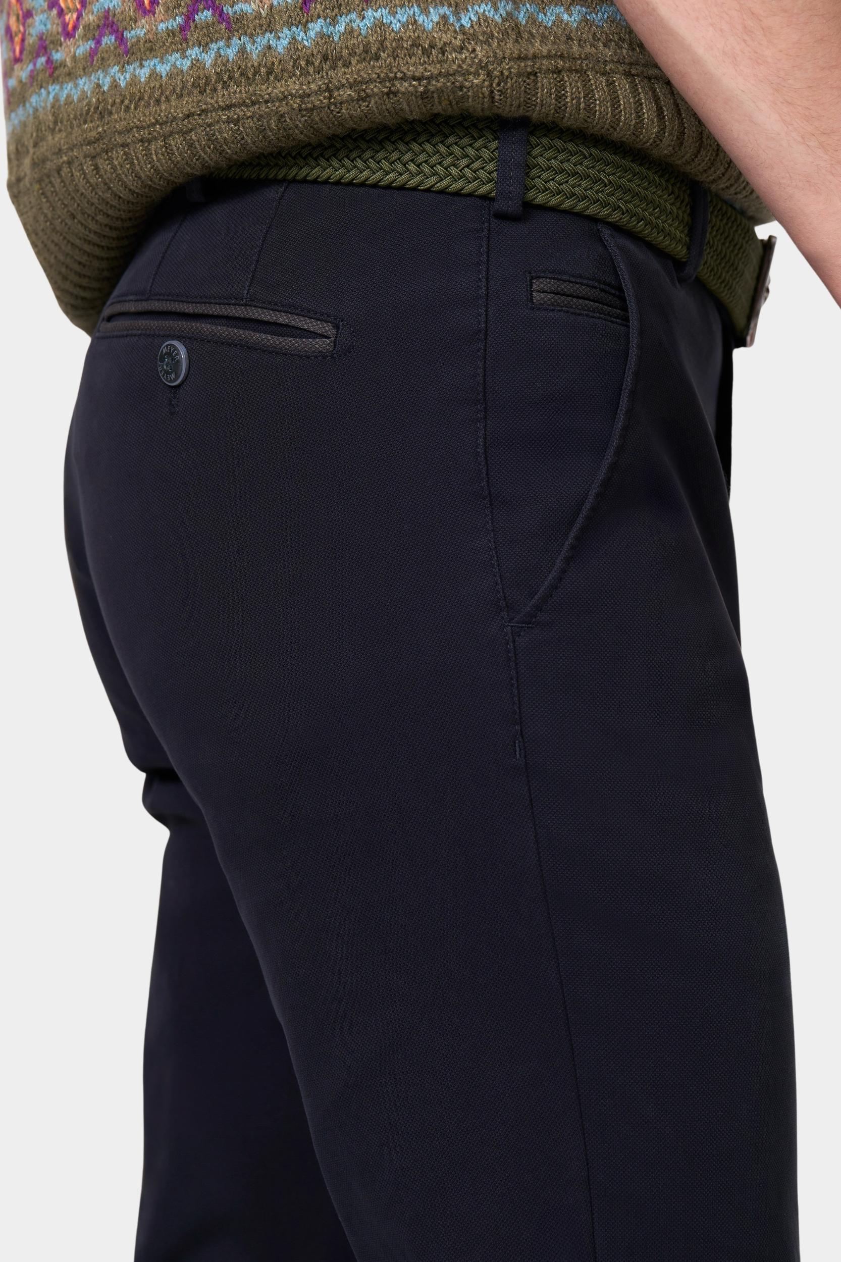 Meyer Chino Blauw Bonn 2-5655 1022565500/19