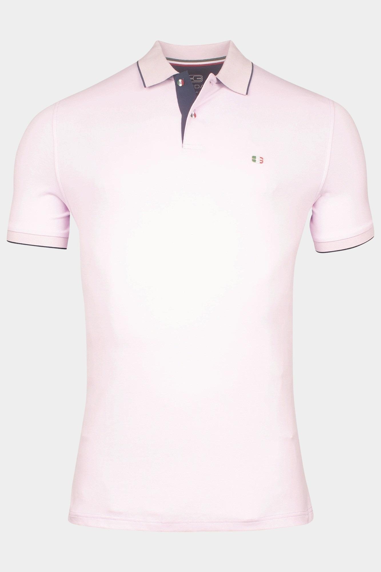 Giordano Polo korte mouw Paars Nico short sleeve signature p 516587/41