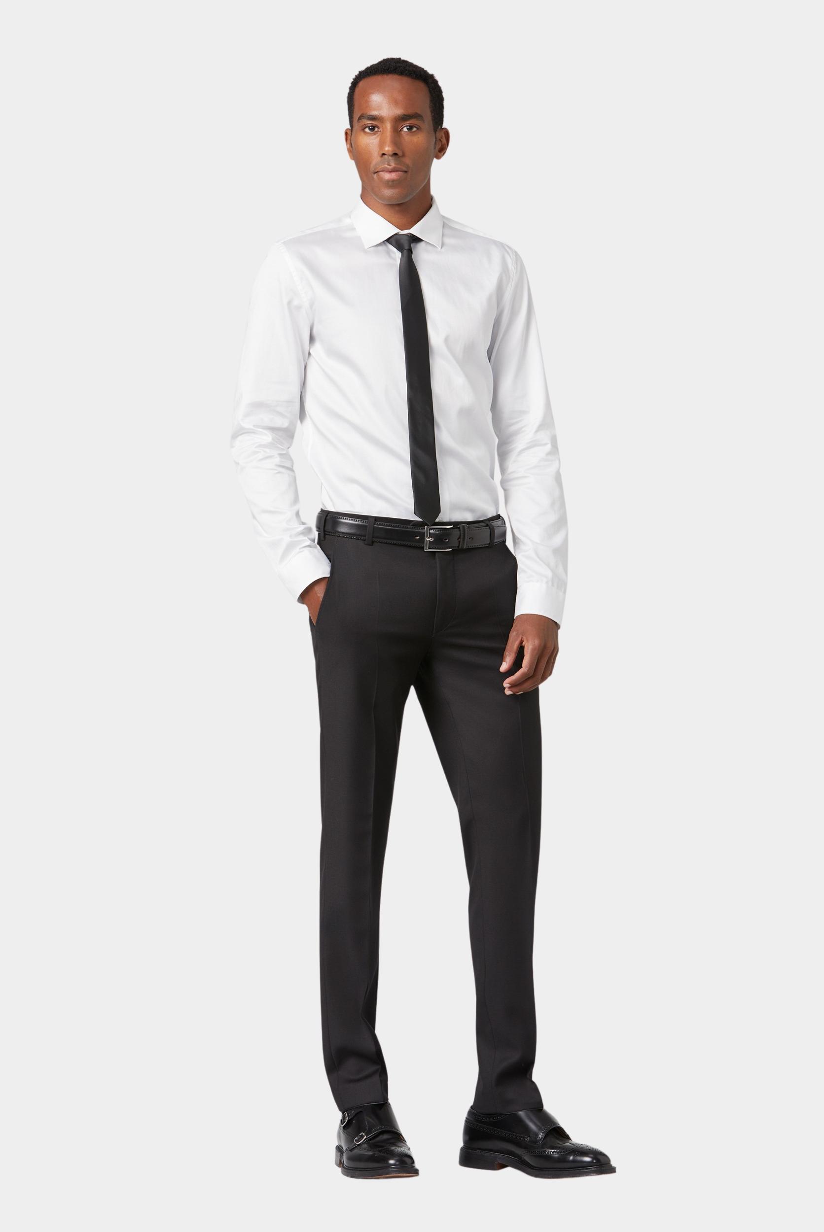 Meyer Wollen Pantalon Zwart BONN Art.9-8400 1029840000/09