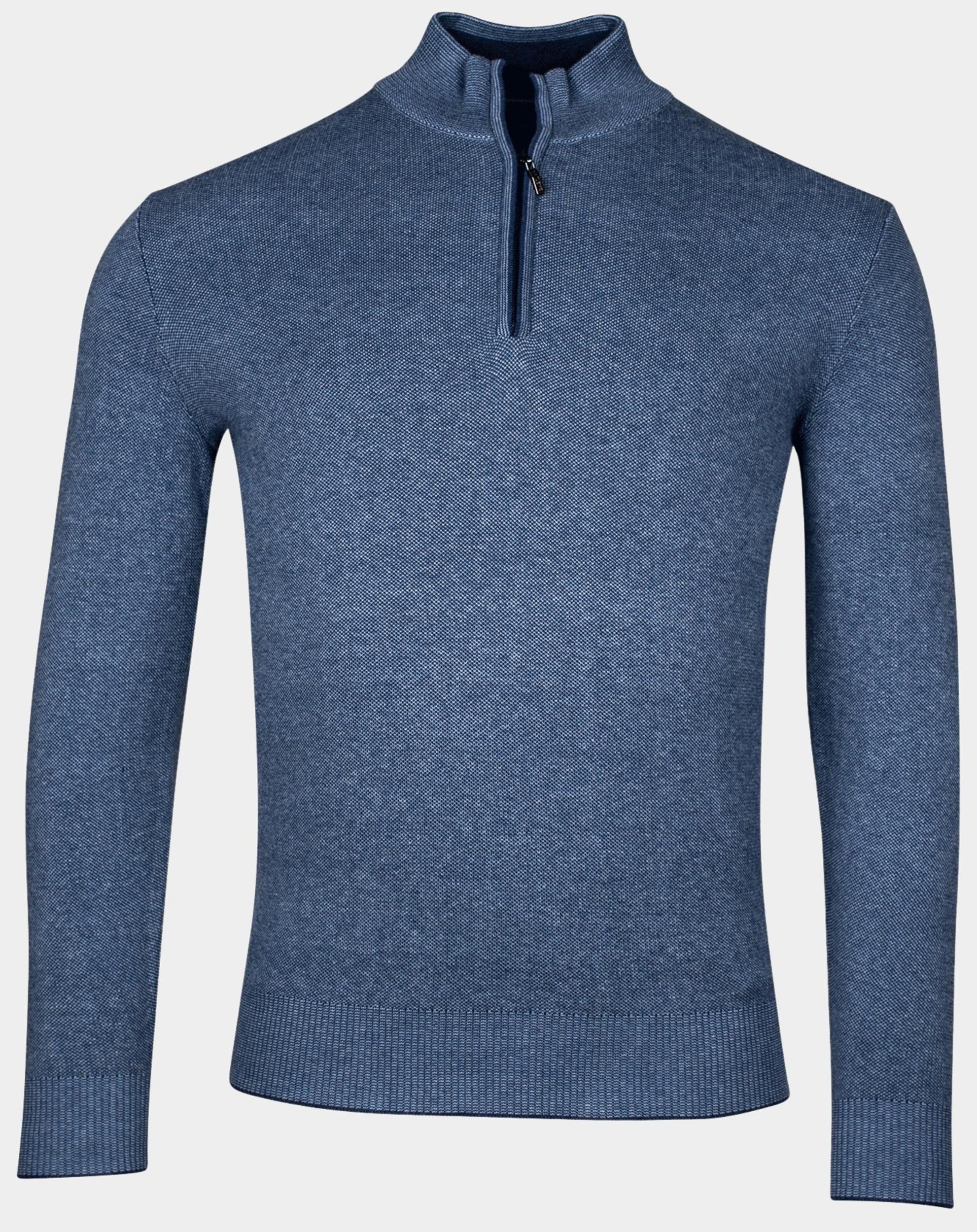 Baileys Pullover Blauw Pullover 1/2 Zip 428409/615