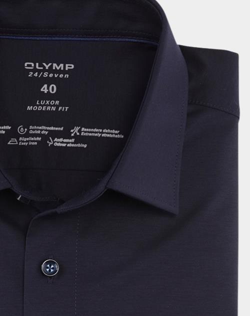 Olymp Business hemd korte mouw Blauw 1202/62 Hemden 120262/18
