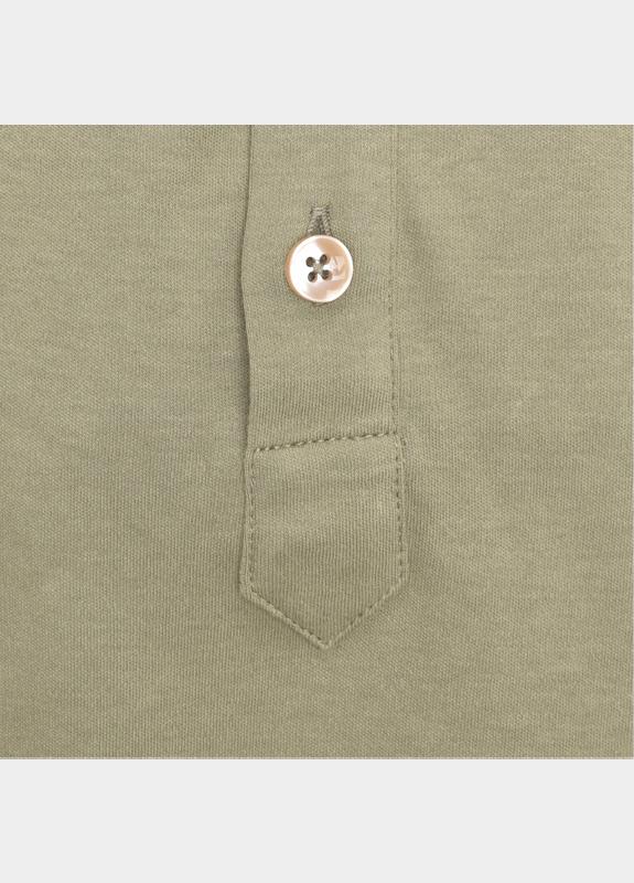 Ledub Polo lange mouw Groen  0702047/550-560-000