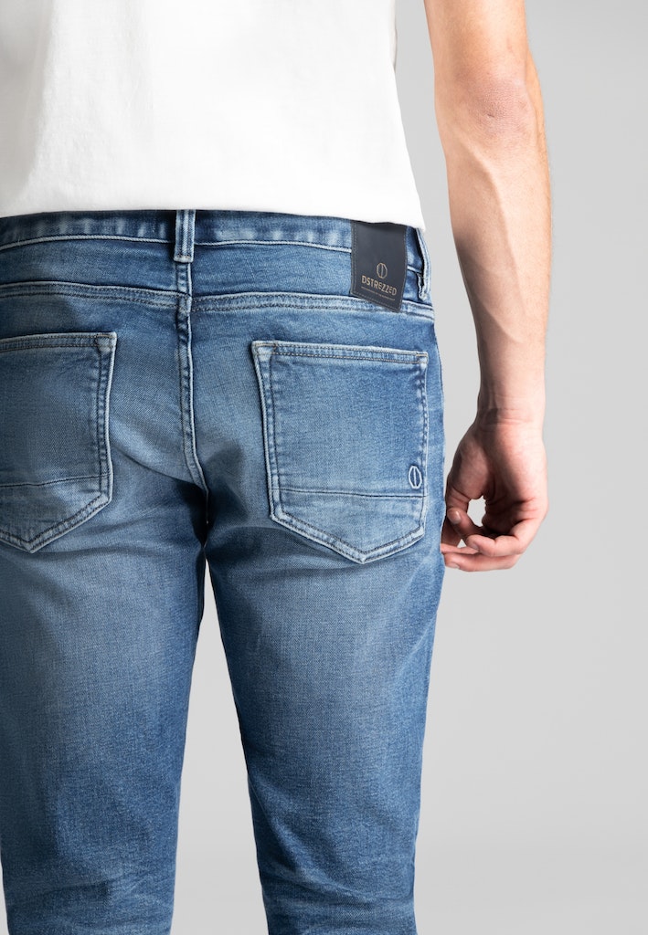 Dstrezzed 5-Pocket Jeans Blauw DS_Sir B Classic Worn Blue 551258/964