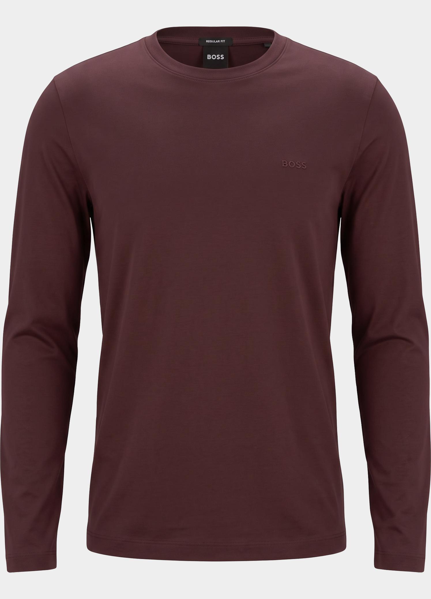 BOSS Black longsleeve heren Bruin H-Talley 01 10281524 01 50567762/209