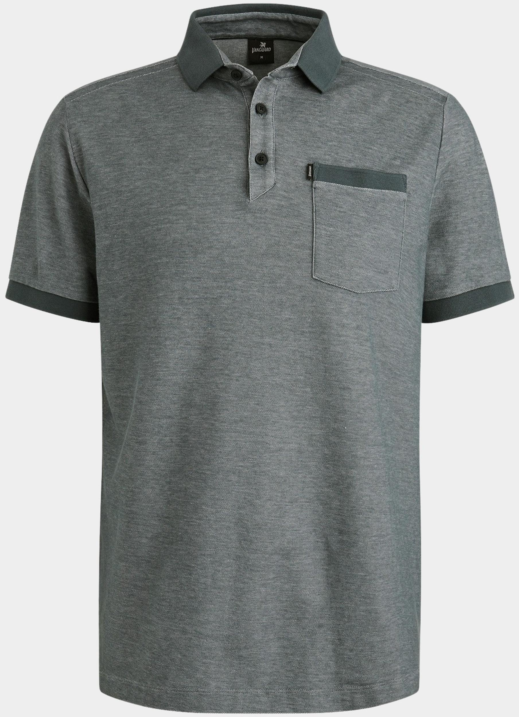 Vanguard Polo korte mouw Blauw Short sleeve polo pique 2-ton VPSS2504852/9076