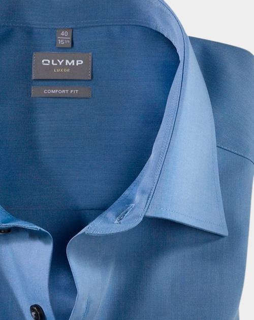 Olymp Business hemd korte mouw Blauw Luxor 513112/15